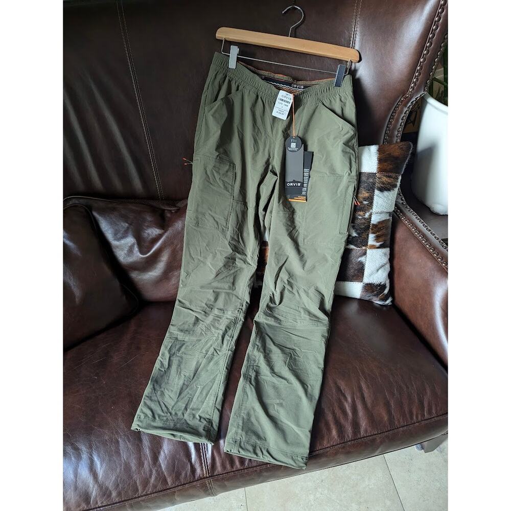 Orvis Jackson Quick-Dry Lined Natural Fit Straight-Leg Pants Womens 6